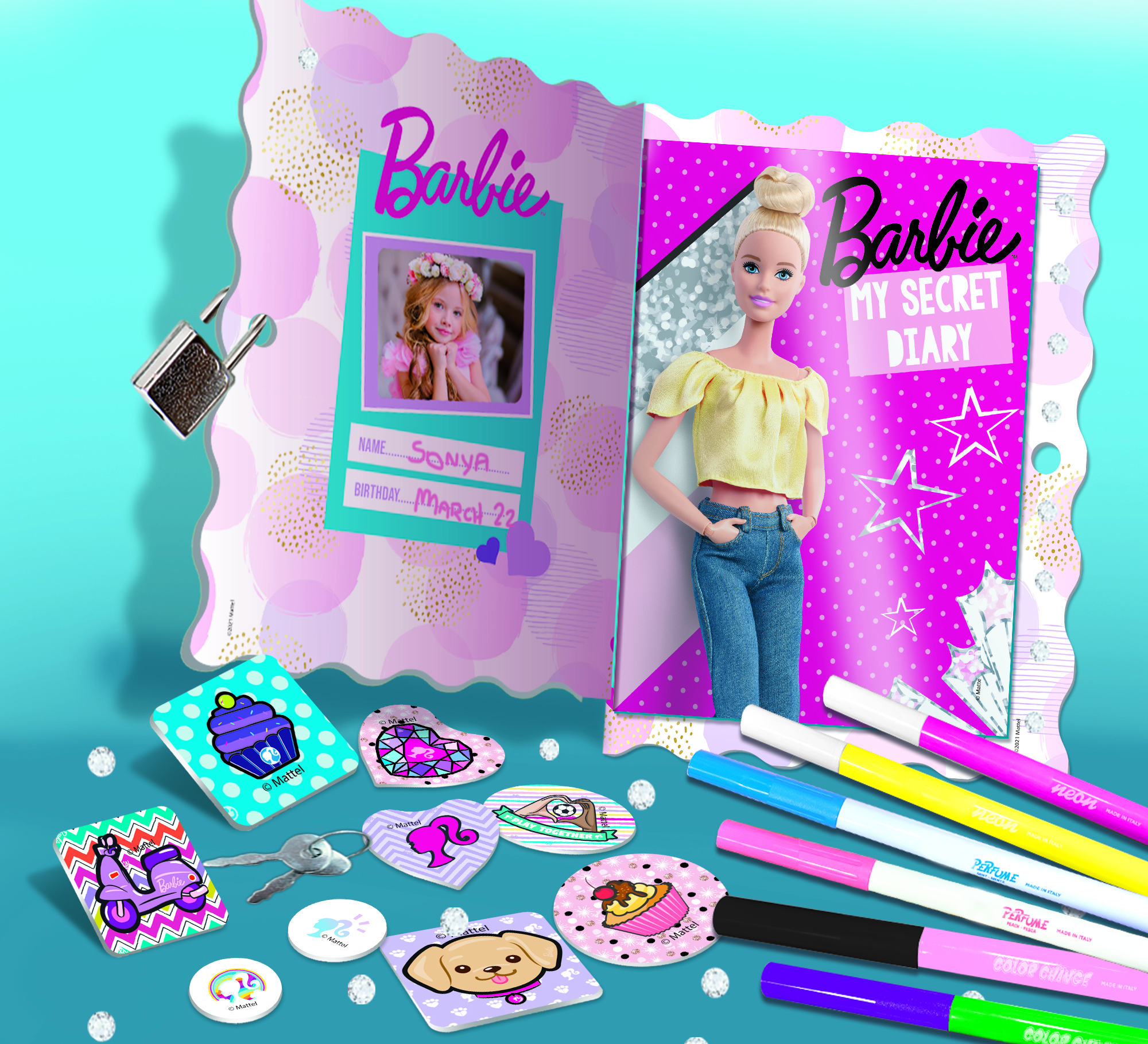 86030 CMYK2 BARBIE MY SECRET DIARY